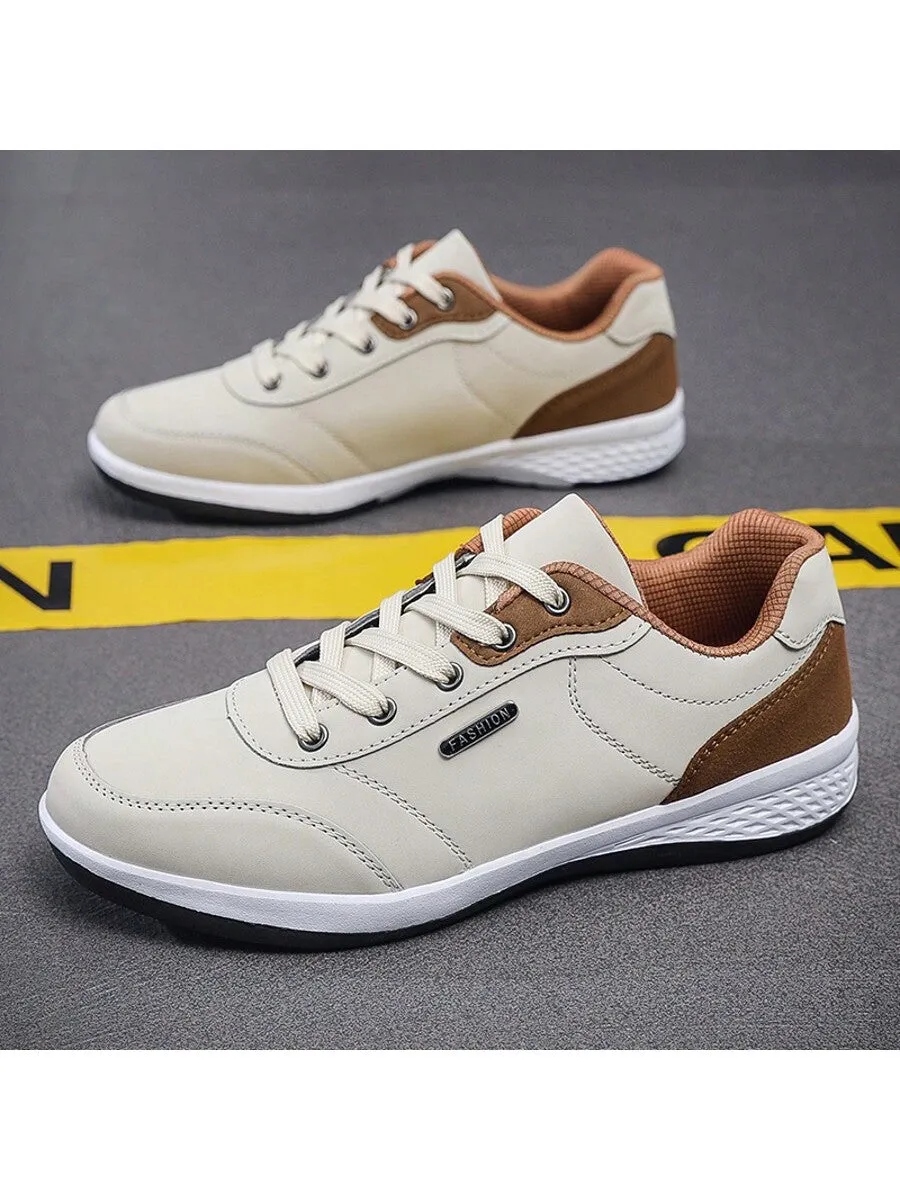 1 Pair Of Shoes Men's Sports Shoes Breathable Men's Casual Shoes Competition Shoes Fashionable Casual Shoes Men's Running Shoes