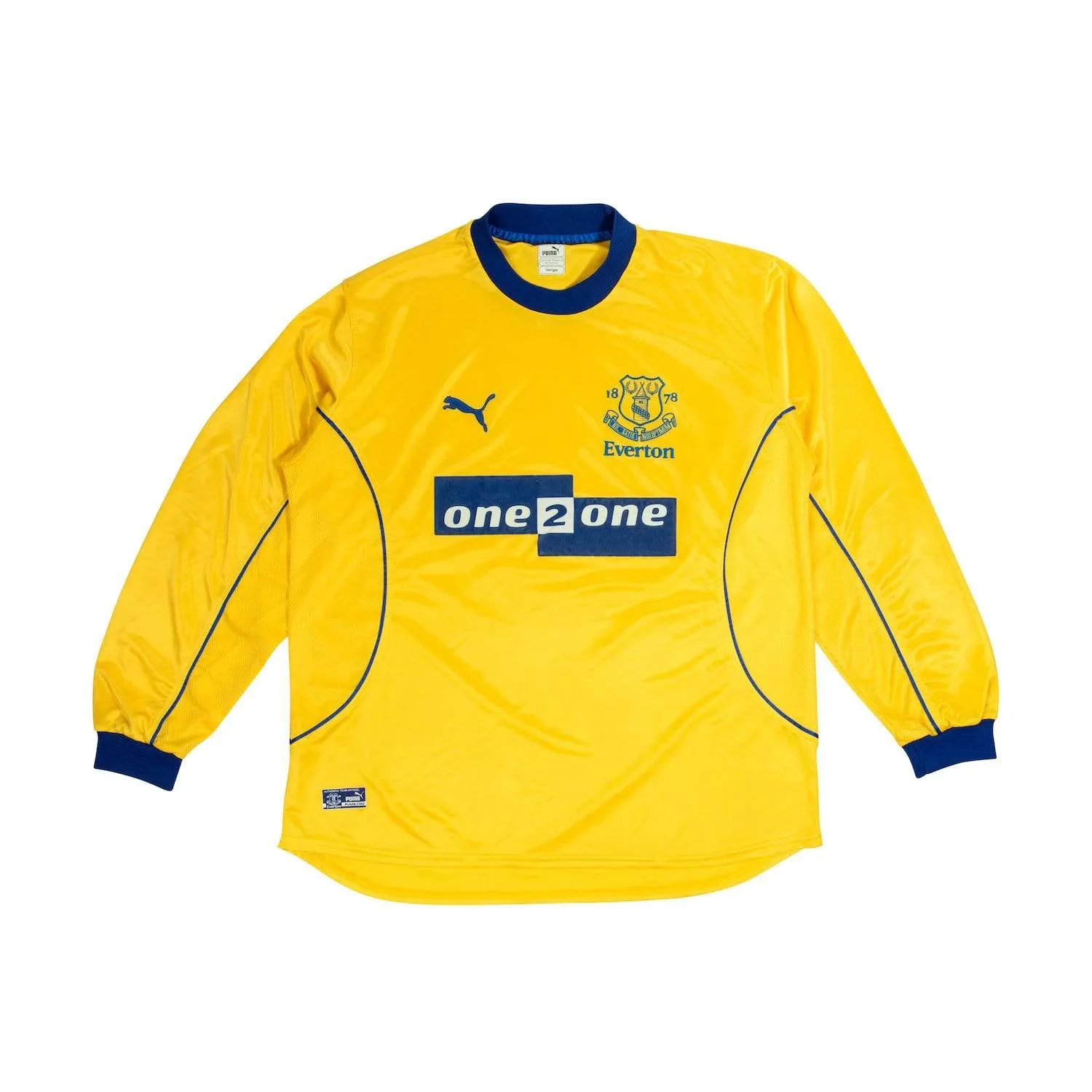 2001-02 Everton Away Shirt L/S L (Excellent)