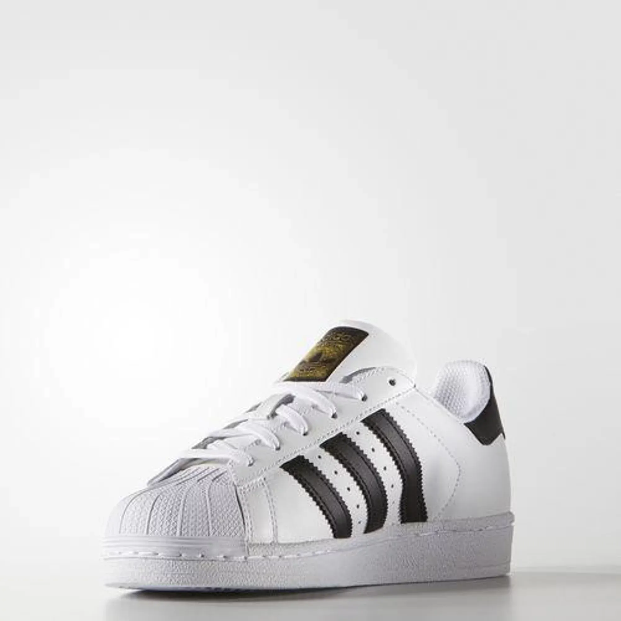 Adidas Kid's Originals Superstar Shoes - White / Black / Gold