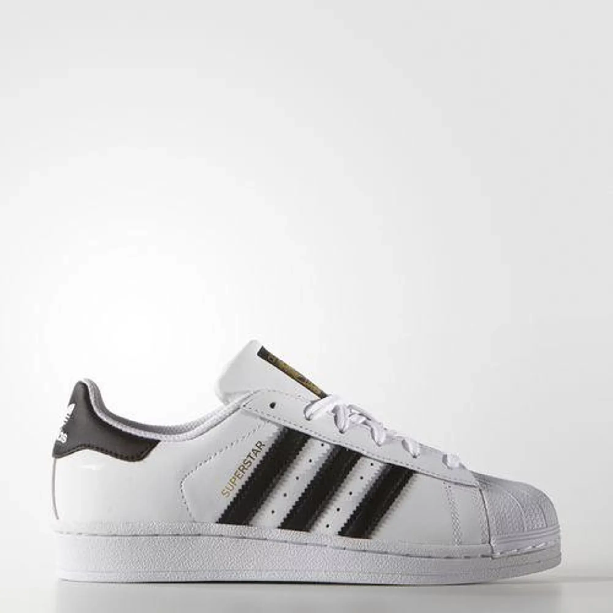 Adidas Kid's Originals Superstar Shoes - White / Black / Gold