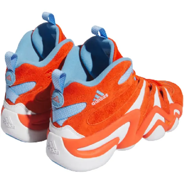 Adidas Men's Crazy 8 Shoes - Team Orange / Cloud White / Team Light Blue