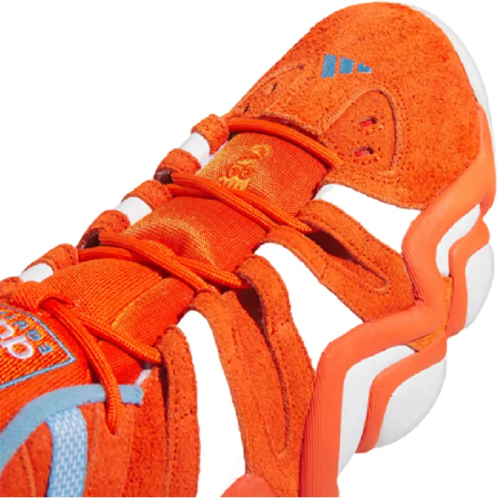 Adidas Men's Crazy 8 Shoes - Team Orange / Cloud White / Team Light Blue