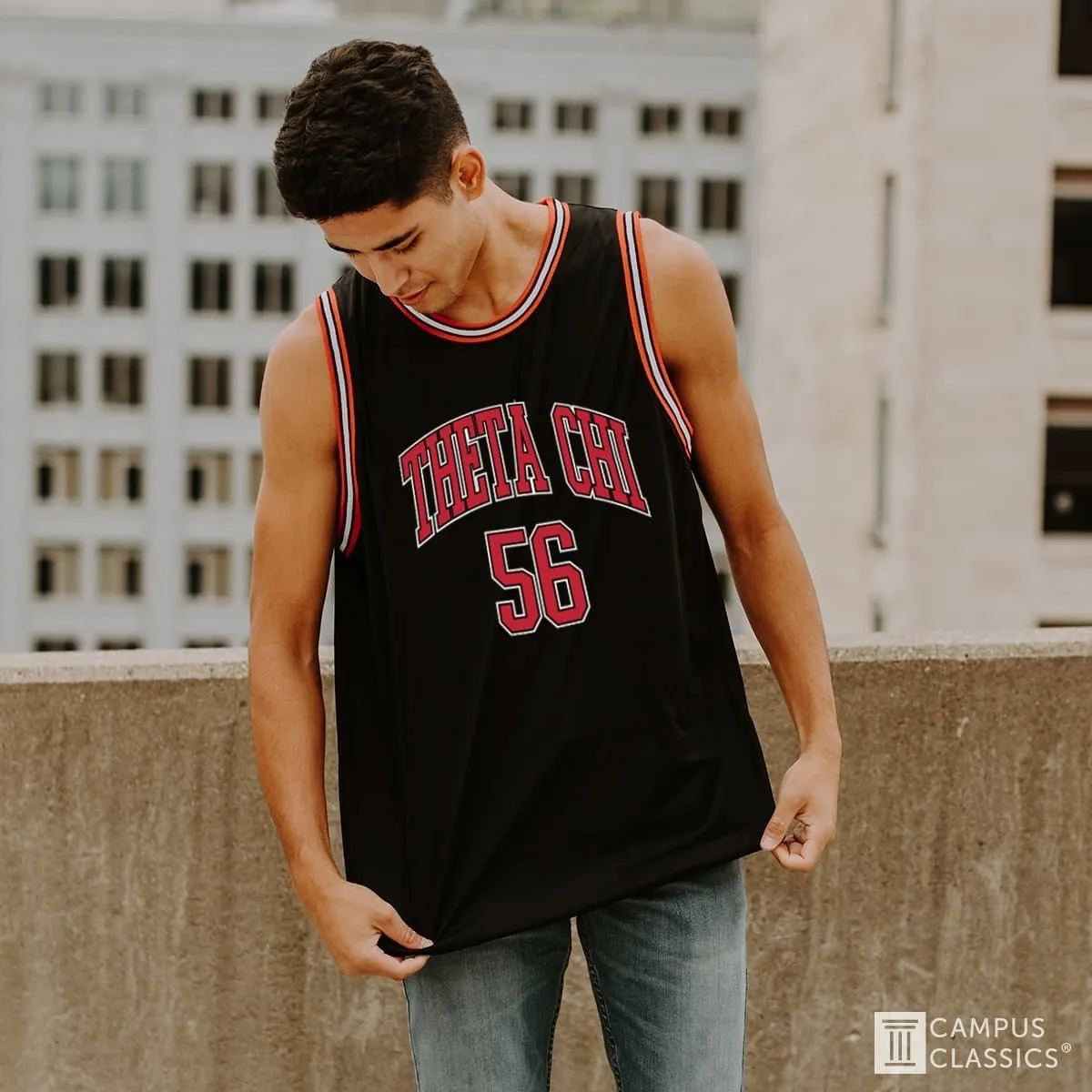 AEPi Black Basketball Jersey