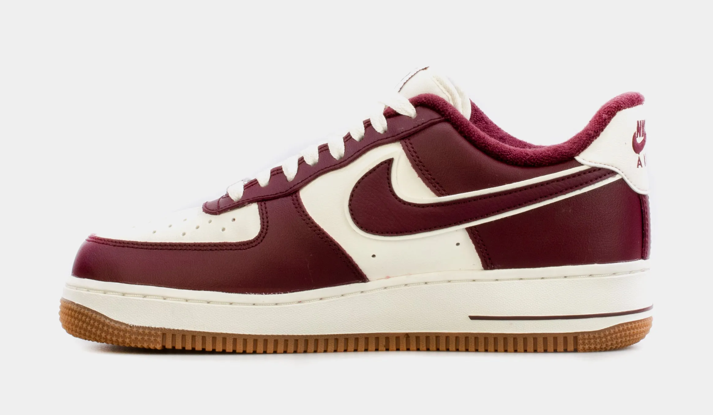 Air Force 1 '07 Night Maroon Mens Lifestyle Shoes (Maroon/White)