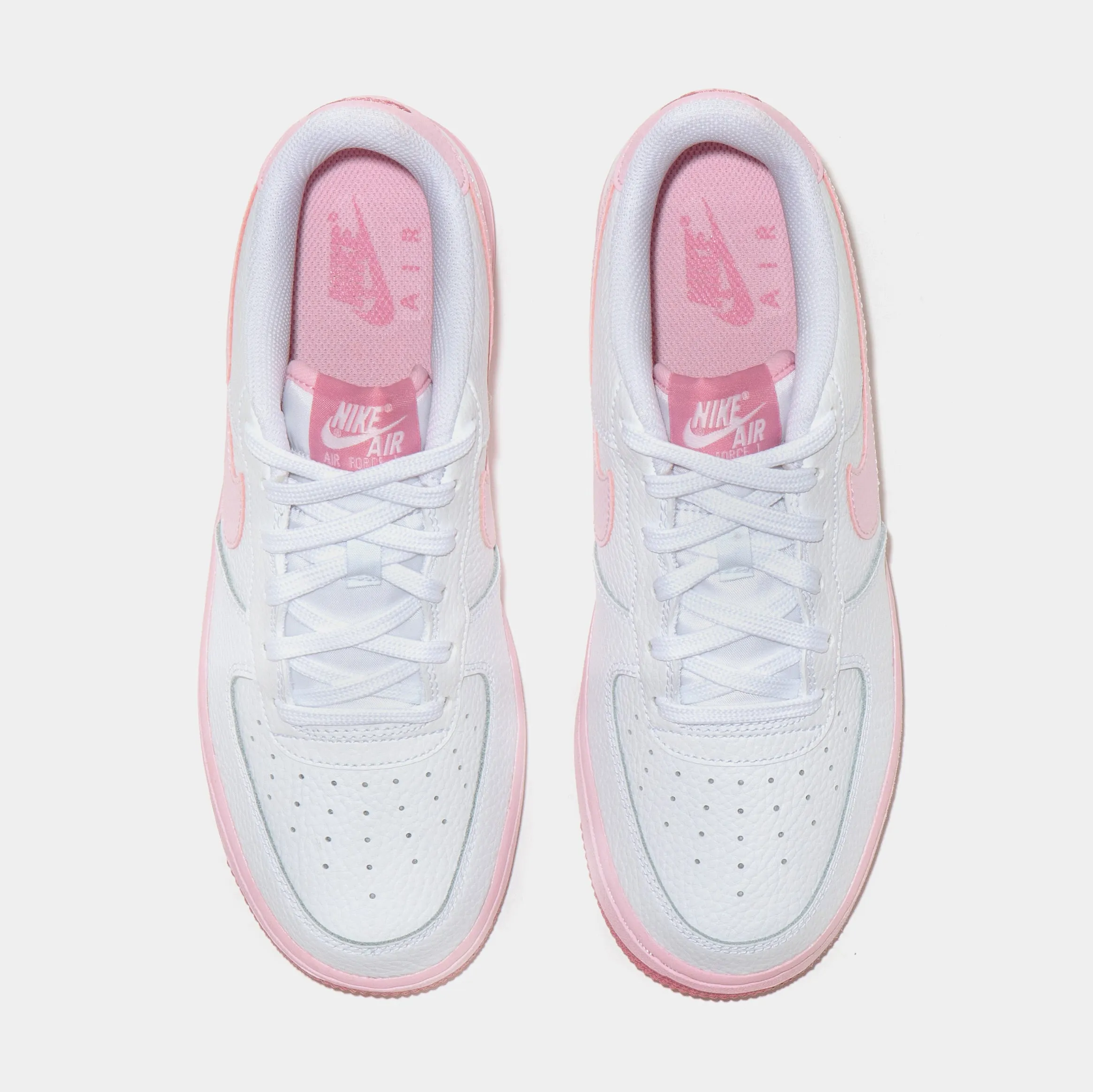 Air Force 1 Pink Foam Grade School Lifestyle Shoes (Pink/White)