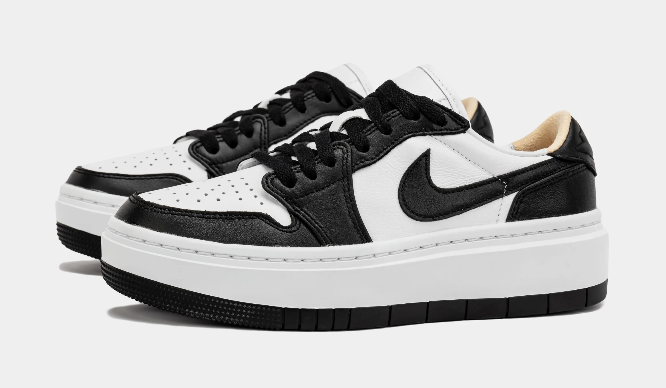 Air Jordan 1 Elevate Low Womens Lifestyle Shoes (White/Black)