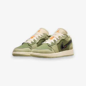 Air Jordan 1 Low SE Craft (GS) Sky J LT Olive Black Celadon FD9092-300