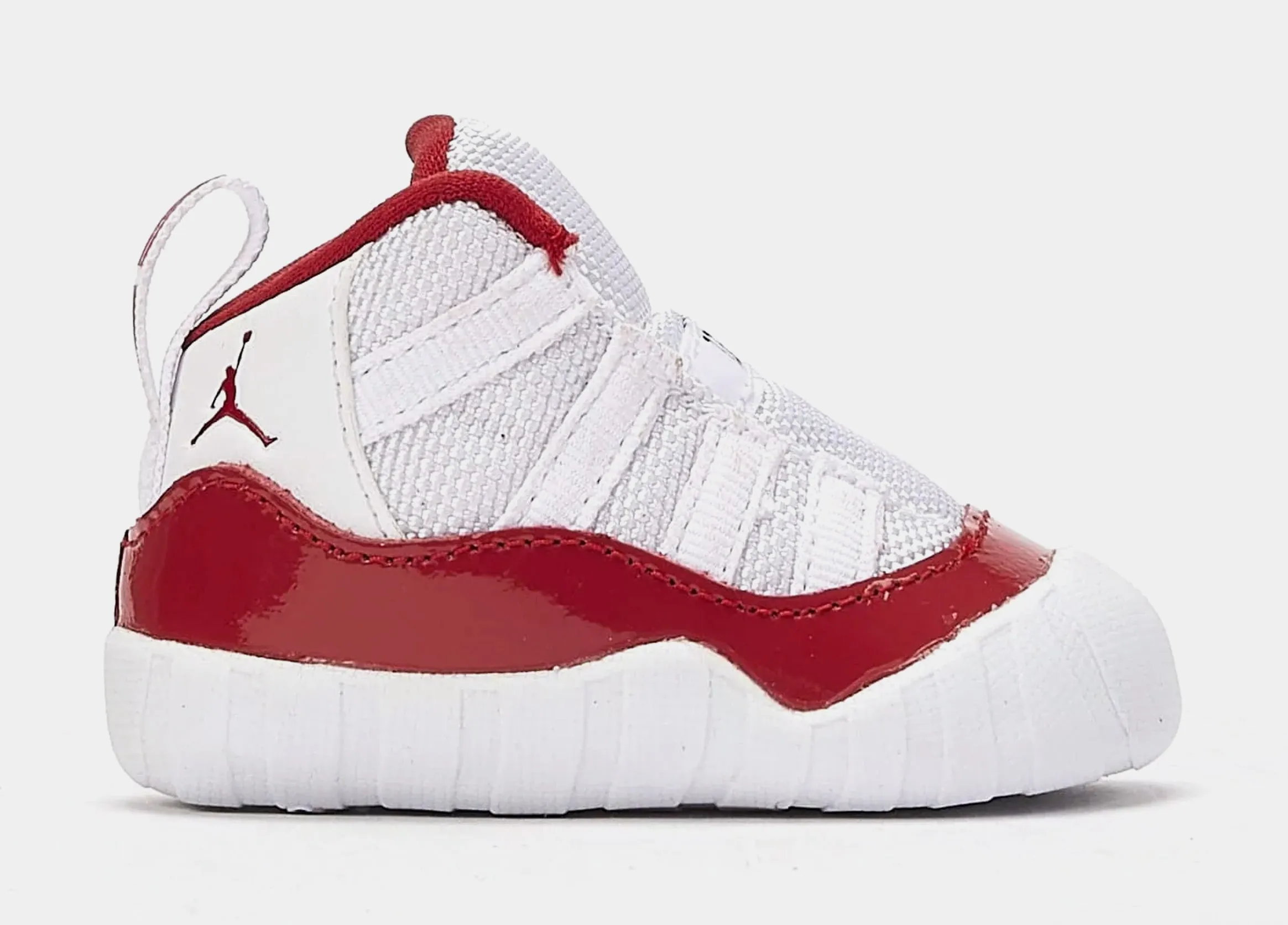 Air Jordan 11 Retro Cherry Crib Lifestyle Shoes (Red/White)