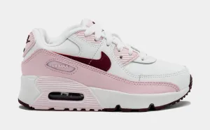 Air Max 90 Pink Foam Preschool Lifestyle Shoes (Pink/White)