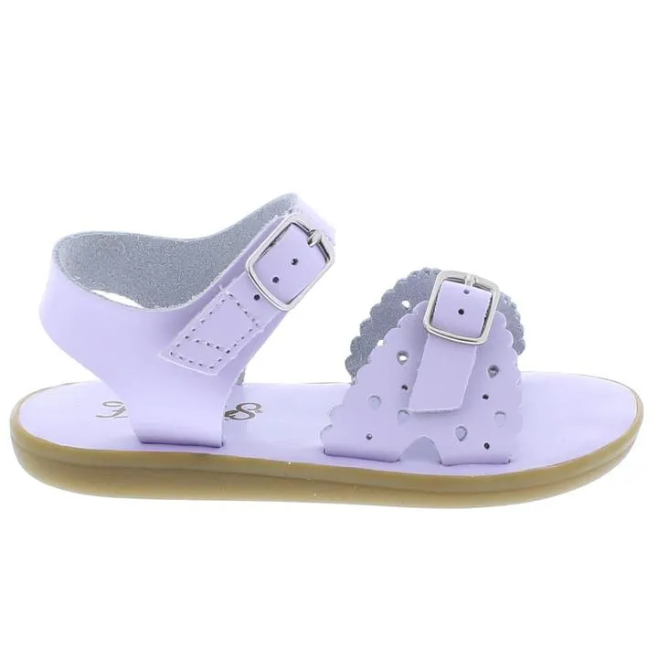 Ariel Casual Kid's Sandal - Lavender Leather