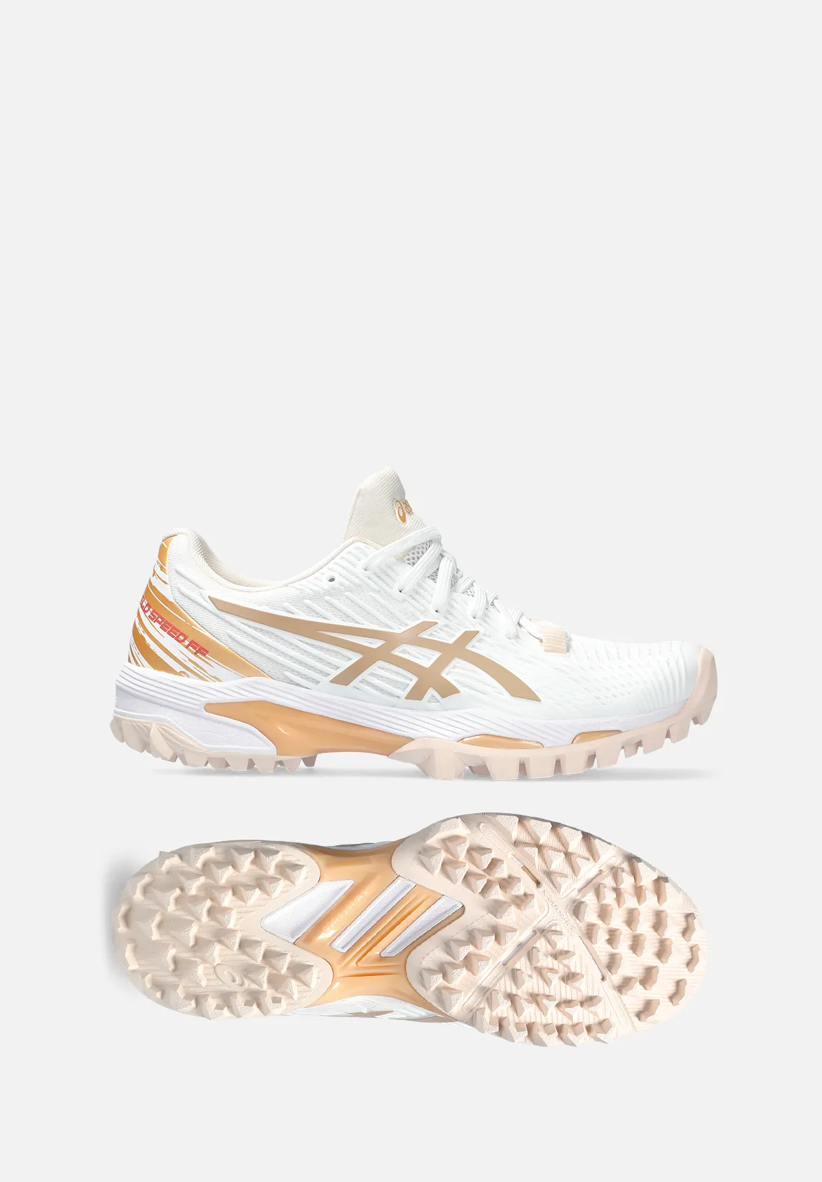 Asics Field Speed FF Womens - White/Champagne