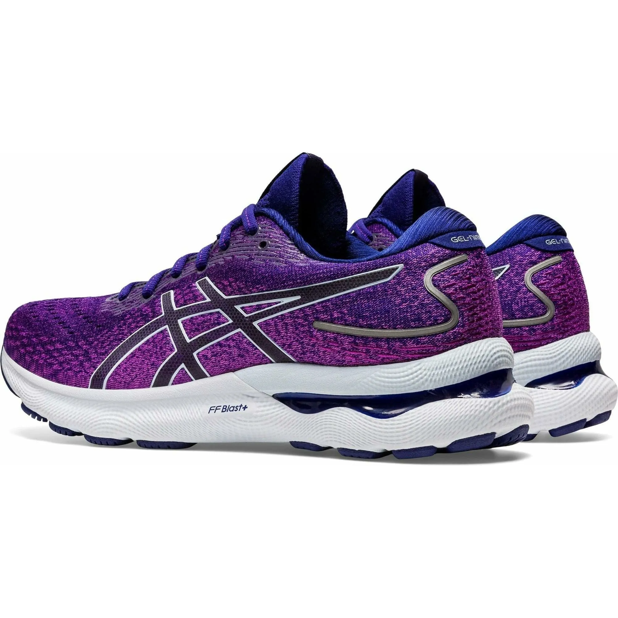 Asics Gel Nimbus 24 Womens Running Shoes - Purple