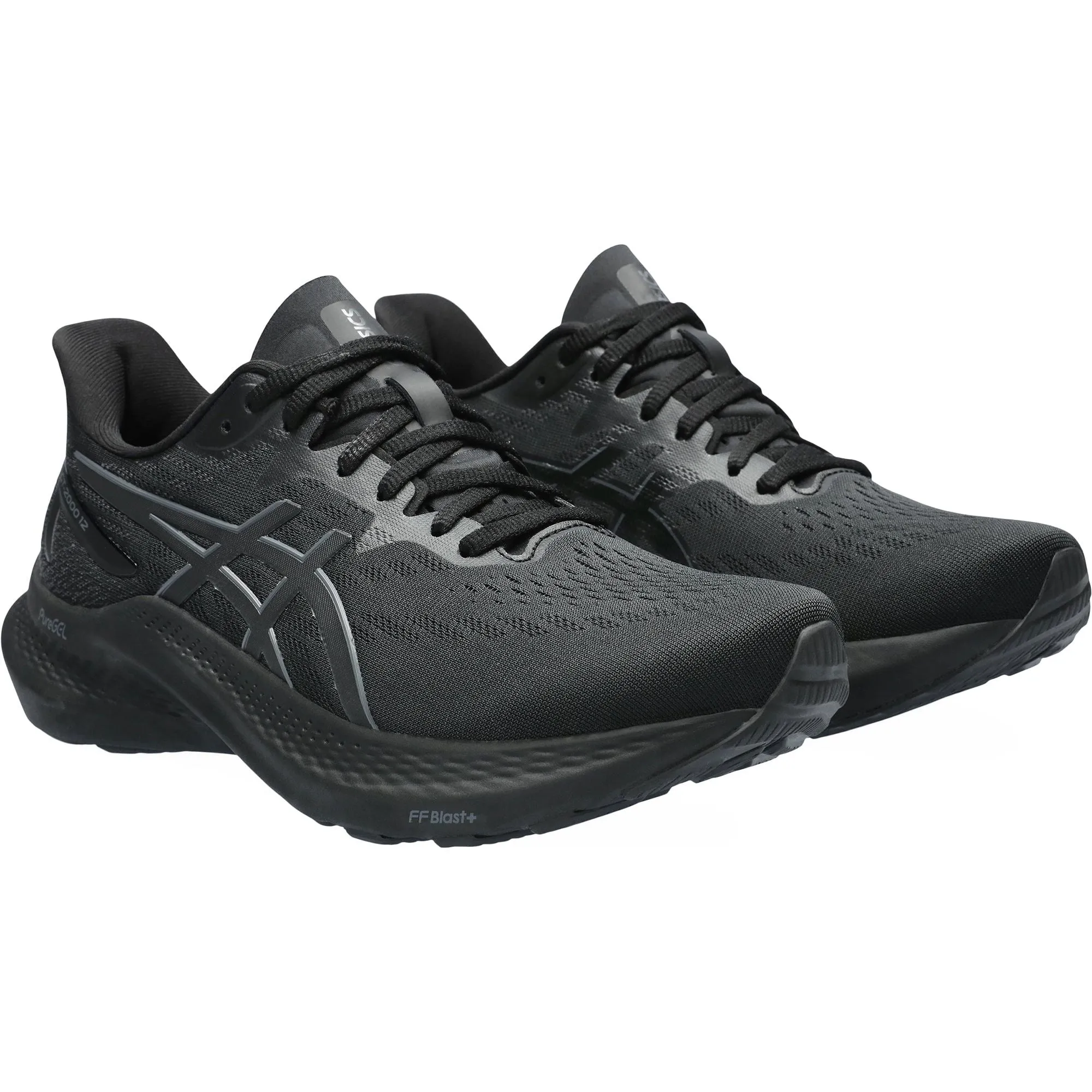 Asics GT 2000 12 Womens Running Shoes - Black