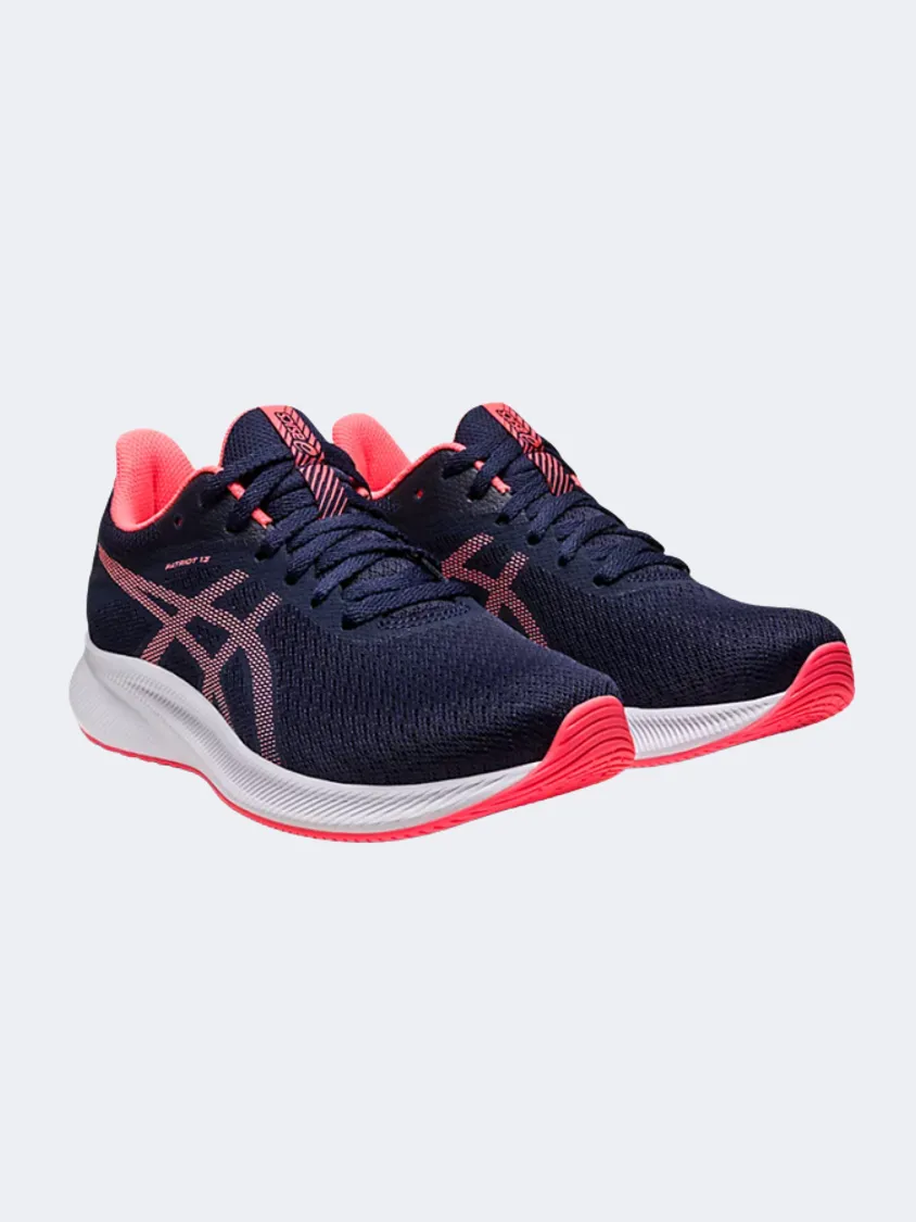 Asics Patriot 13 Women Running Shoes Midnight/Coral