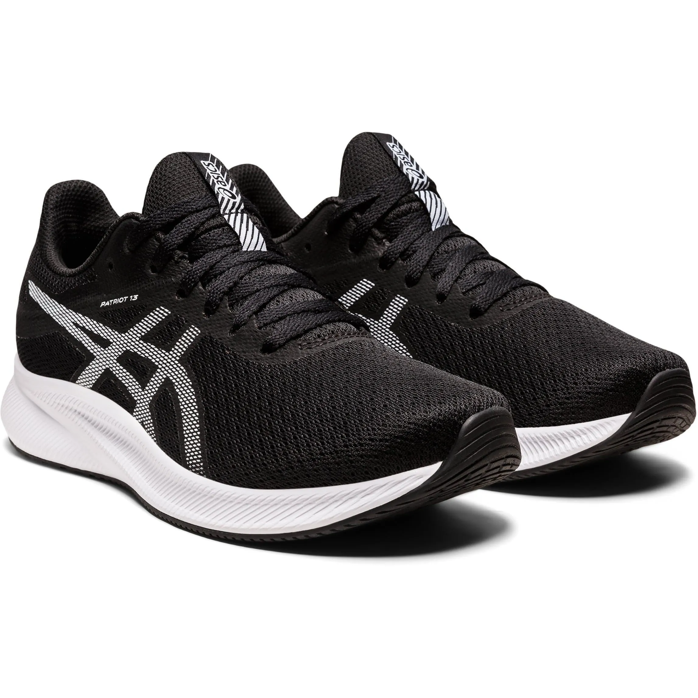 Asics Patriot 13 Womens Running Shoes - Black