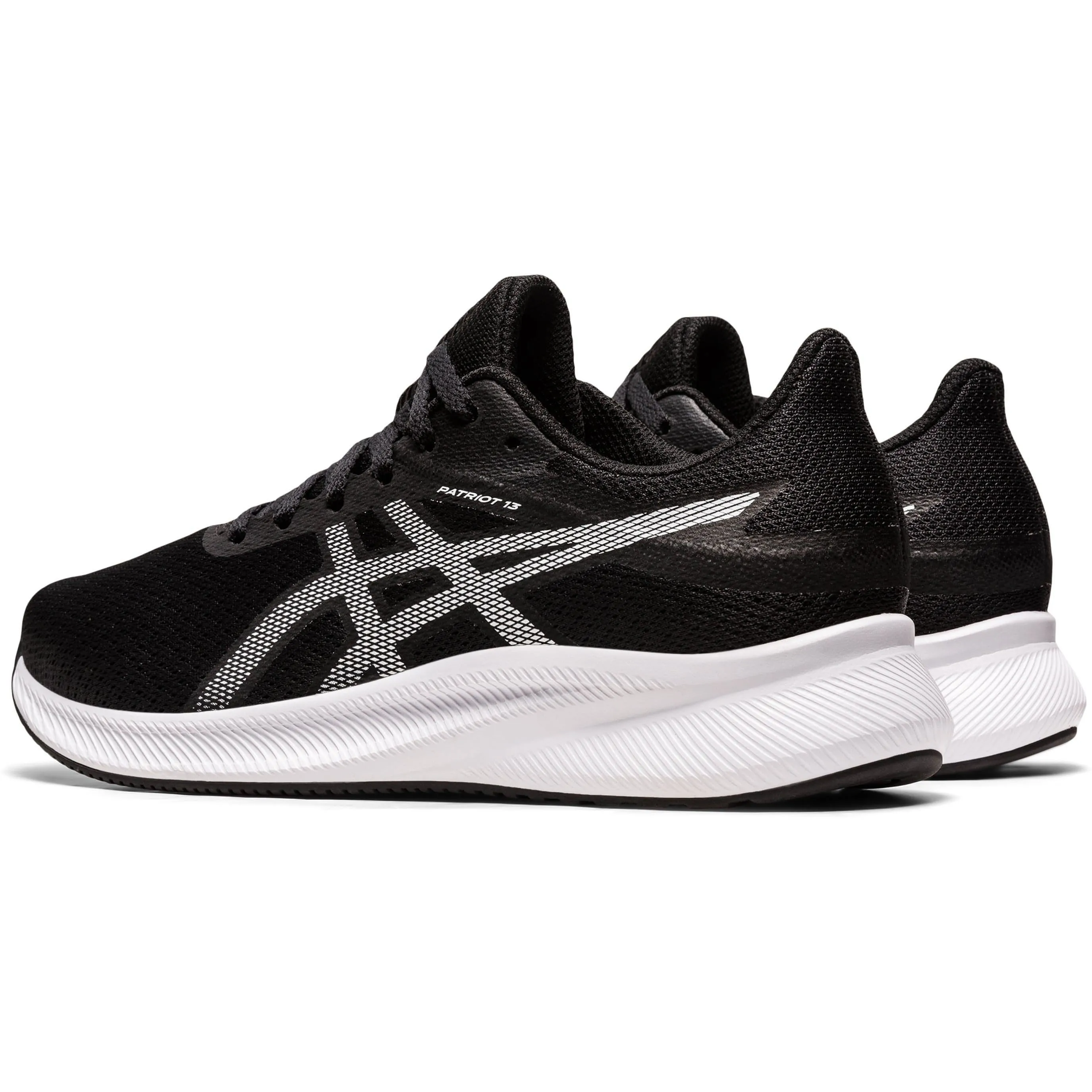 Asics Patriot 13 Womens Running Shoes - Black