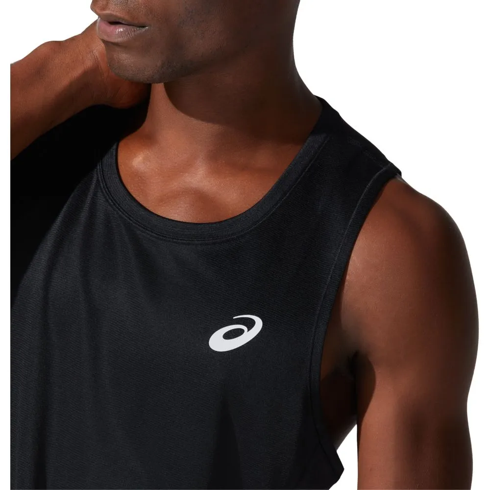 ASICS Silver Mens Singlet