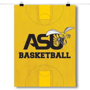 ASU Hornets - Basketball Court Poster