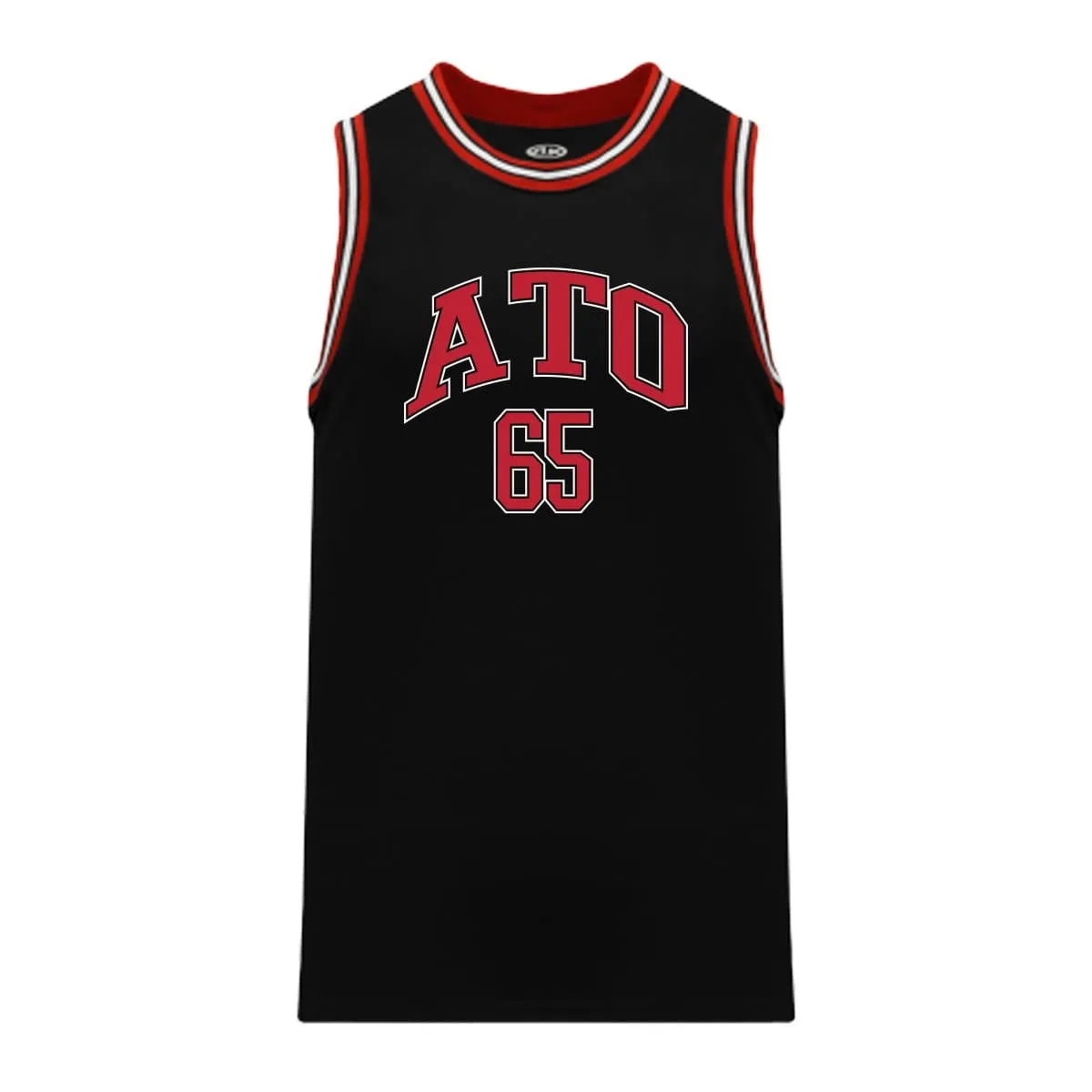 ATO Black Basketball Jersey