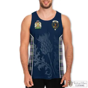 Baird Dress Tartan Men's Tanks Top with Family Crest and Scottish Thistle Vibes Sport Style