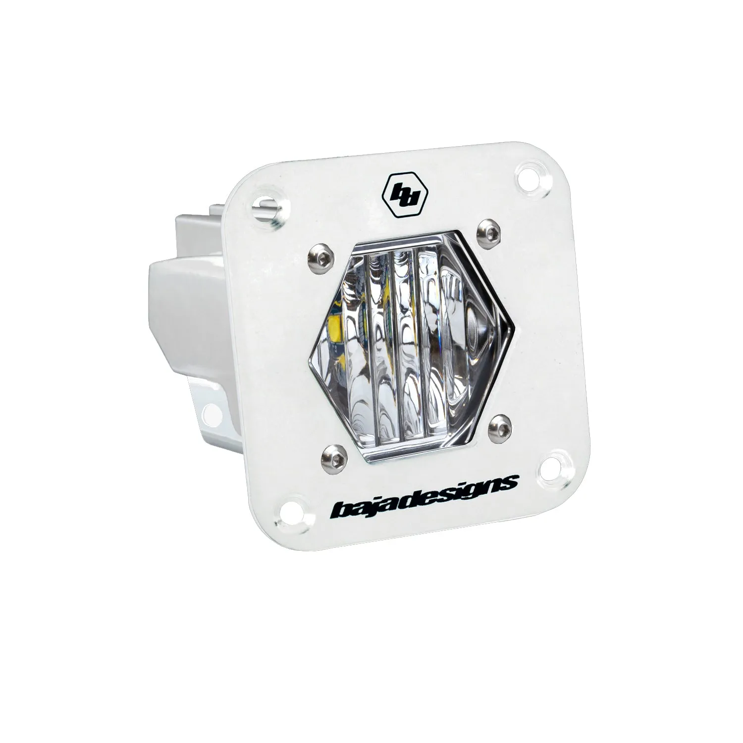 Baja Designs 381005WT S1 Flush Mount Wide Cornering LED White Baja Designs