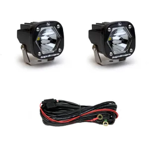 Baja Designs Black S1 LED Light - Pair