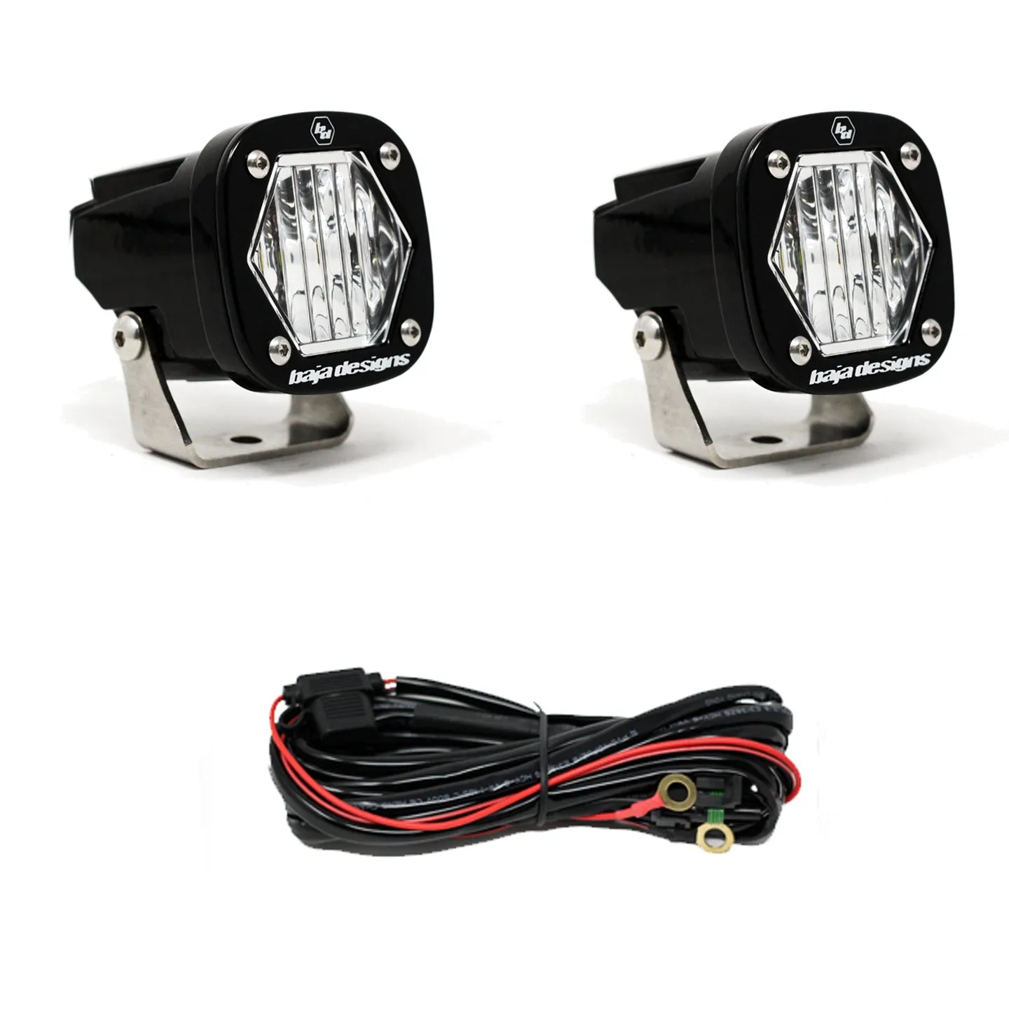 Baja Designs S1 (Pair) - White/Marine Housing