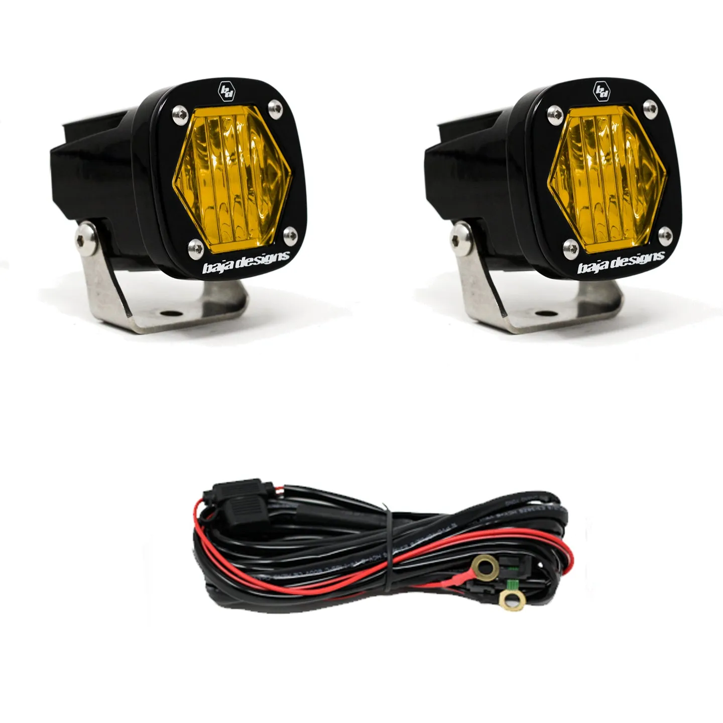 Baja Designs S1 (Pair) - White/Marine Housing