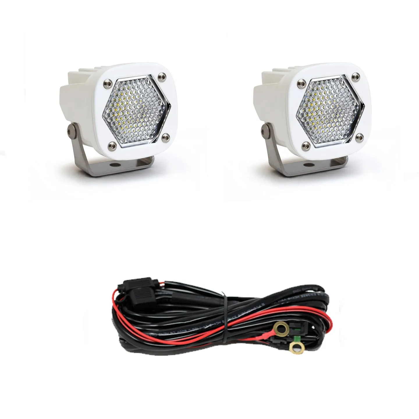 Baja Designs S1 (Pair) - White/Marine Housing