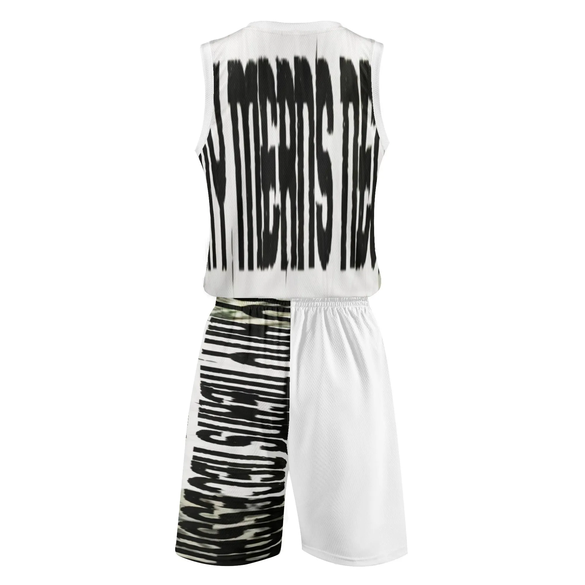 B.A.M.N - By Any Means Necessary Basketball Jersey Matching Short Sets Outfit