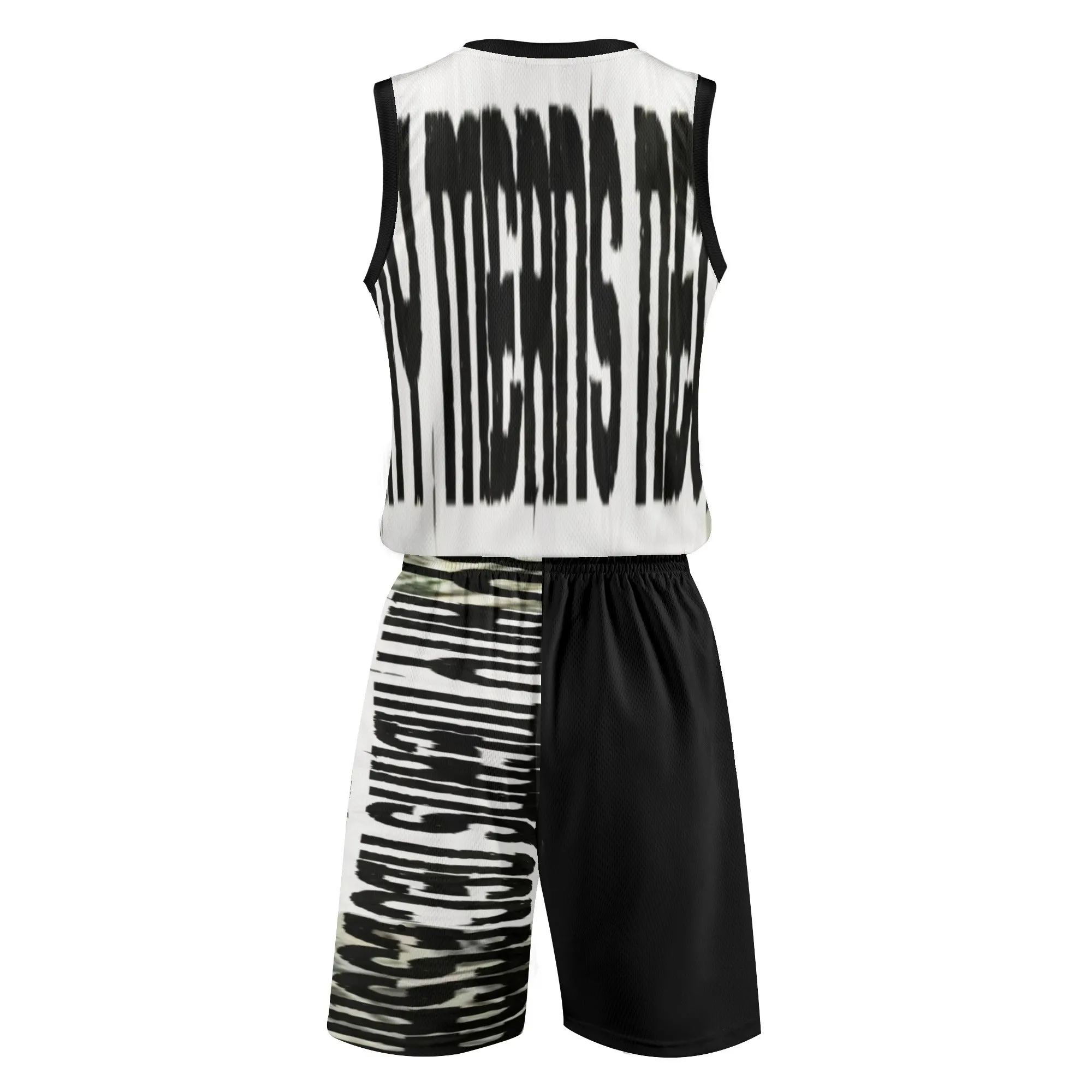 B.A.M.N - By Any Means Necessary Basketball Jersey Matching Short Sets Outfit