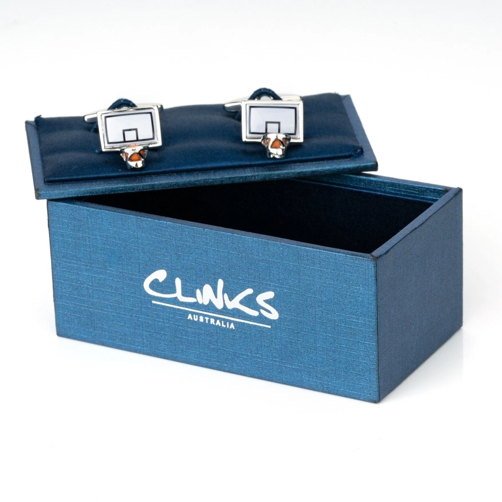 Basketball Backboard and Ring Cufflinks