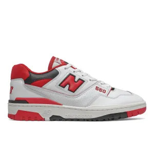 BB550SE1 / NEW BALANCE / WHITE / TEAM RED