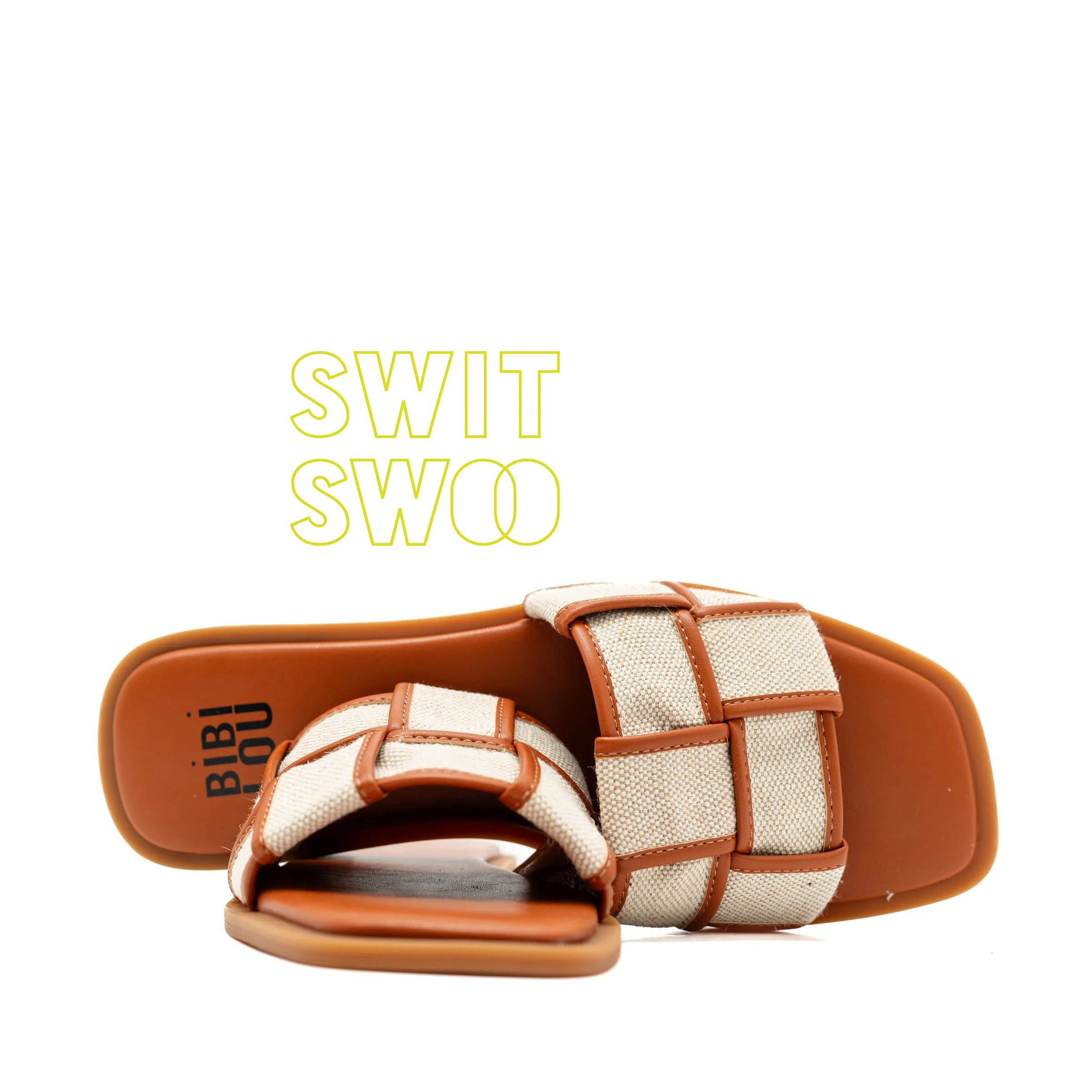 Bibi Lou Flat Sandal in Tan