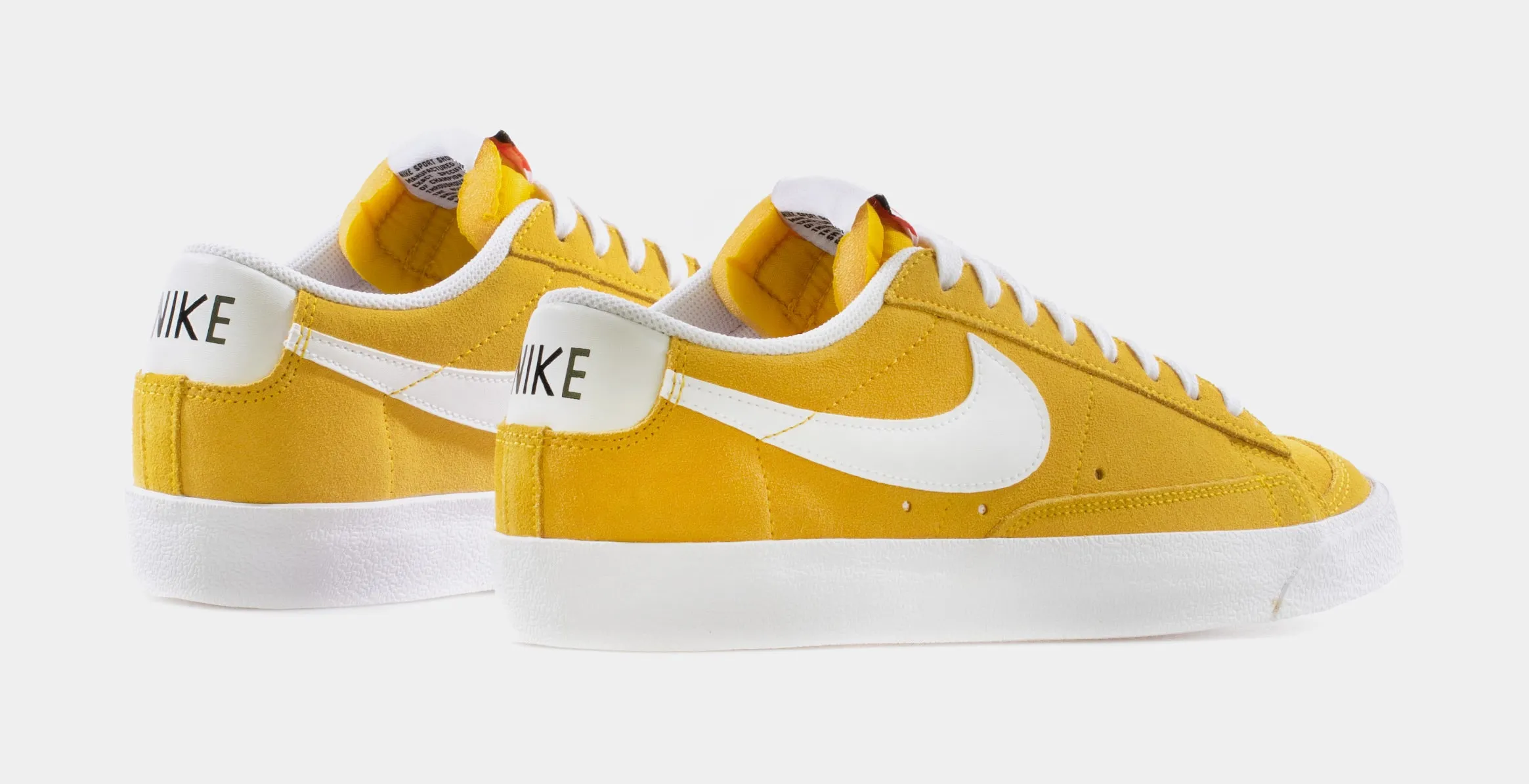 Blazer Low 77 Mens Lifestyle Shoe (Yellow/White)