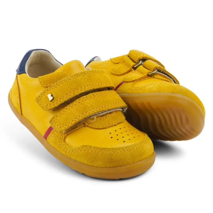 Bobux Step Up SU Riley Sneaker Chartreuse Yellow