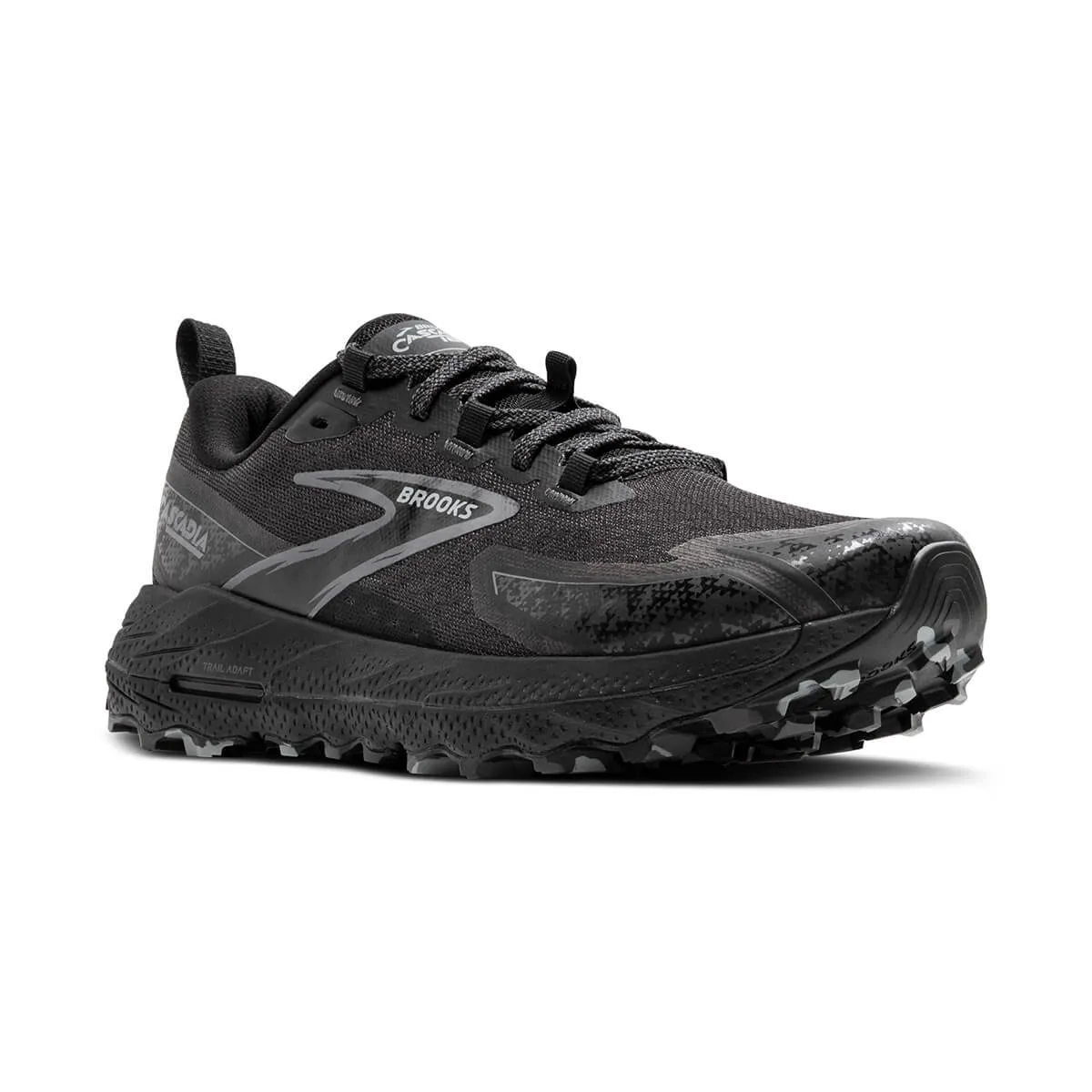 Brooks Cascadia 18 Womens | Black/blackened Pearl/grey