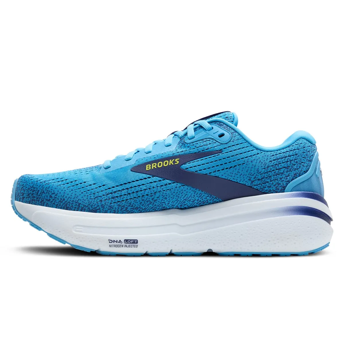 Brooks Ghost Max 2 Mens | Bonnie Blue/blue Ribbon/yellow