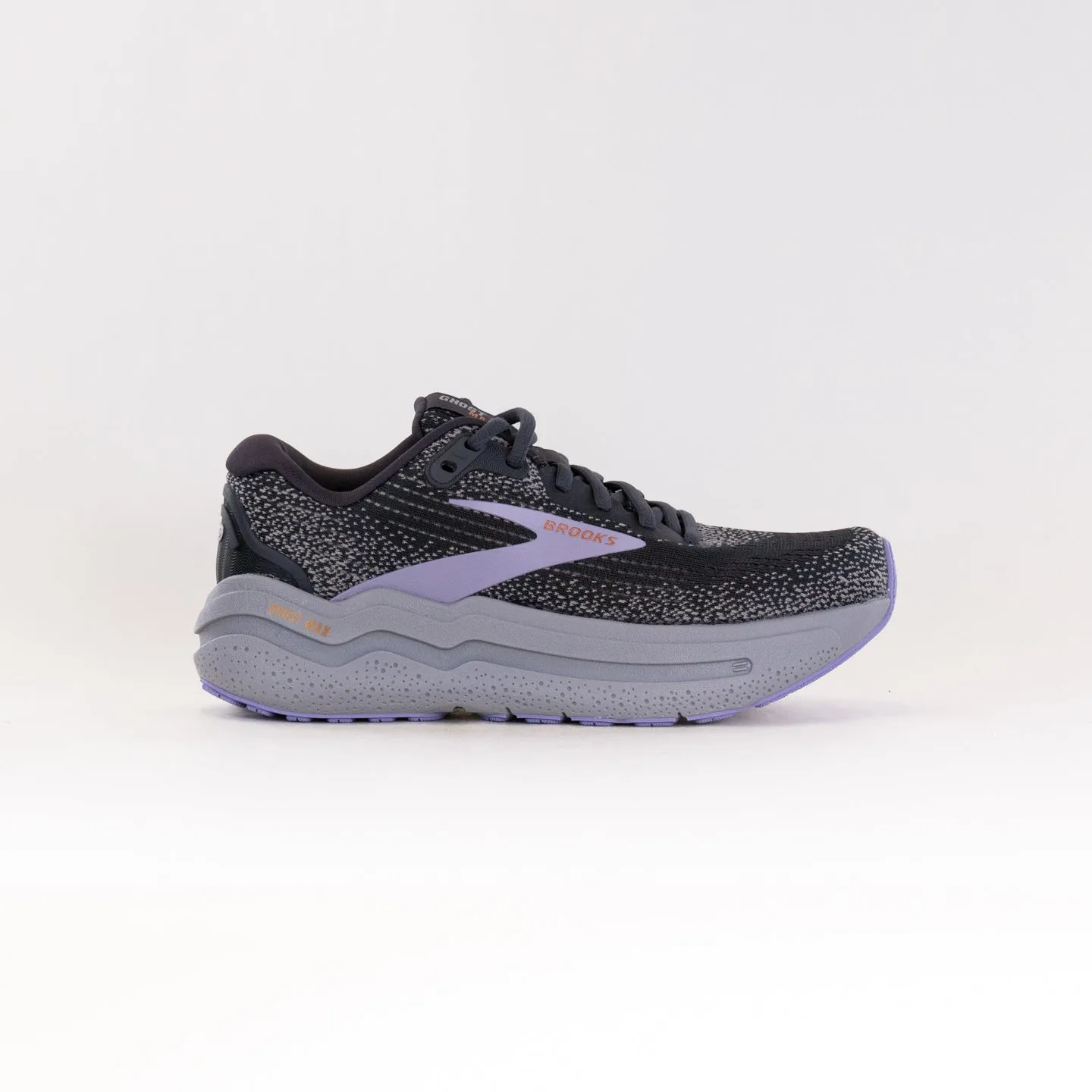 Brooks Ghost Max 2 (Women's) - Ebony/Sweet Lavender/Alloy