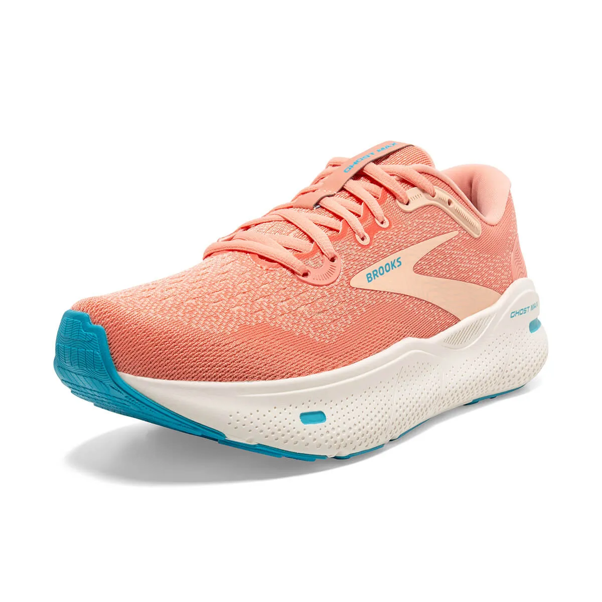 Brooks Ghost Max Womens | Papaya/apricot/blue