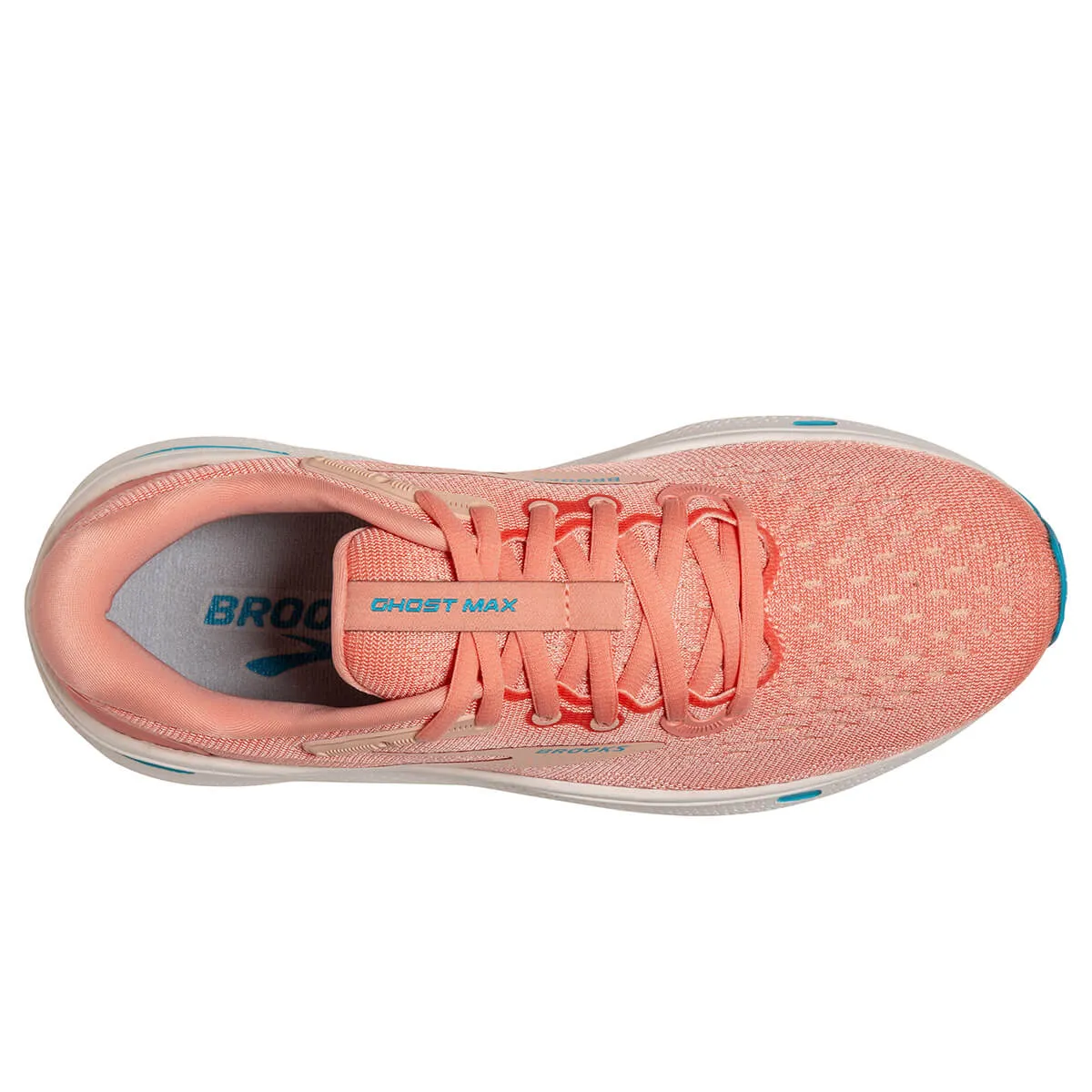 Brooks Ghost Max Womens | Papaya/apricot/blue