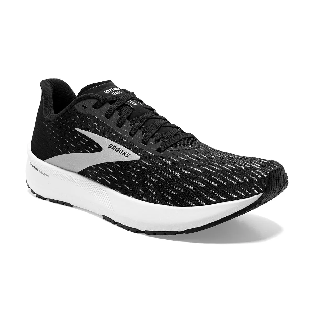 Brooks Hyperion Tempo Mens | Black/silver/white