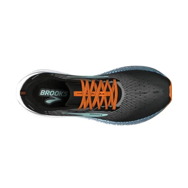 Brooks Men's Hyperion Max - 1D019 -Black/Grey/Orange Clown Fish