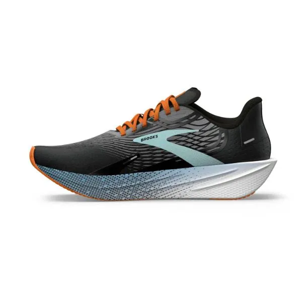 Brooks Men's Hyperion Max - 1D019 -Black/Grey/Orange Clown Fish