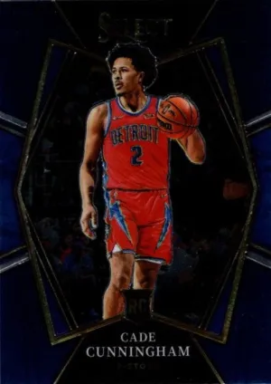 Cade Cunningham, RC, Premier Level, 2021-22 Panini Select Basketball NBA