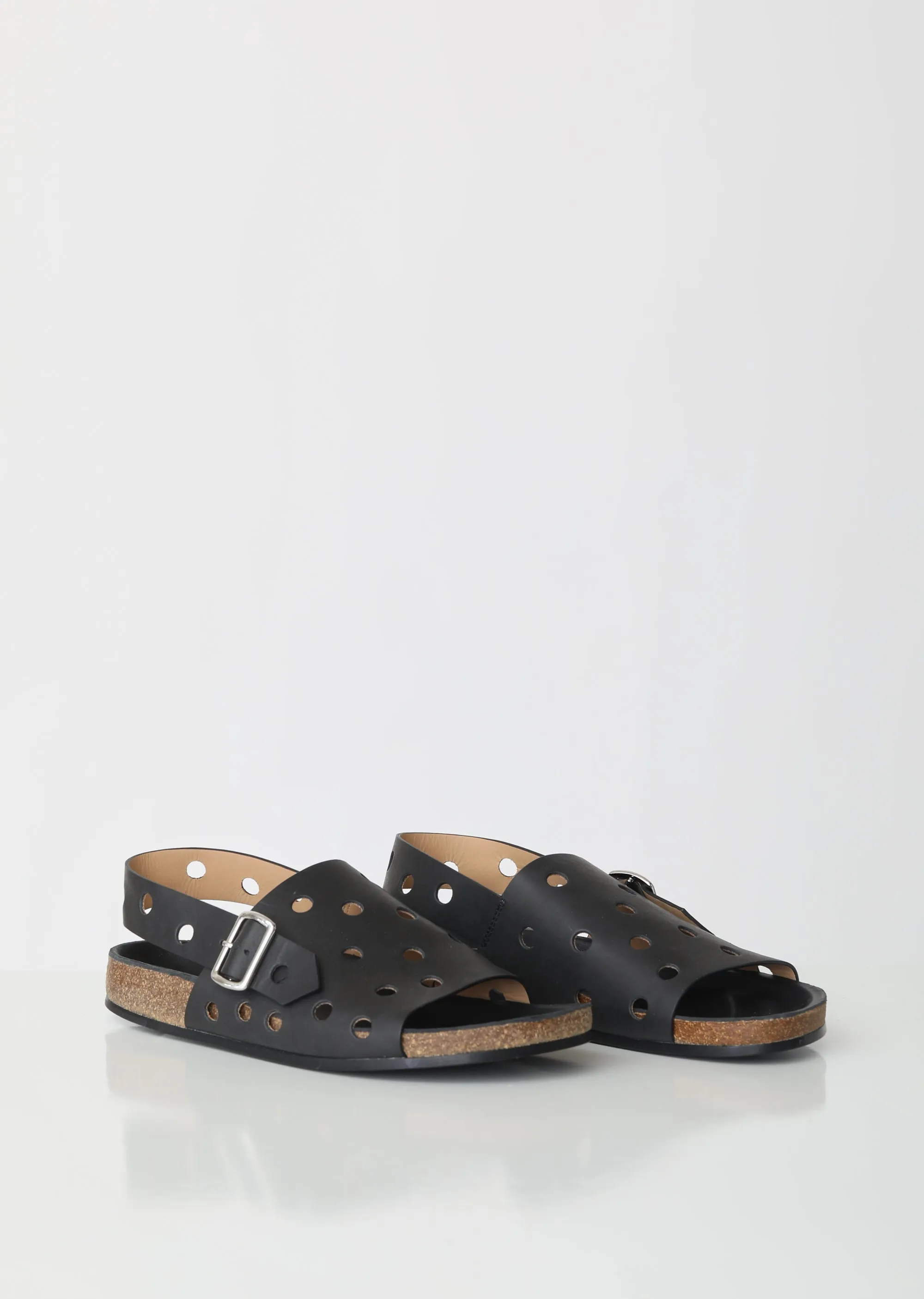 Circle Cut Out Sandals