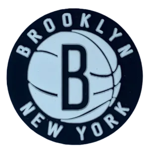 Crocs Jibbitz NBA Brooklyn Nets "New York" Basketball Charm