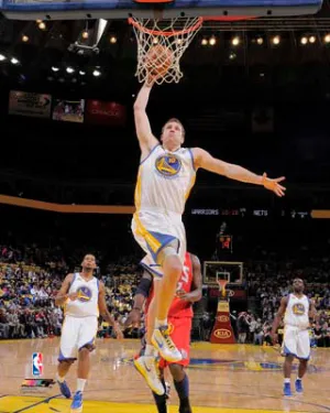 David Lee "Golden State Slam" (2012) Golden State Warriors Premium Poster Print - Photofile 16x20