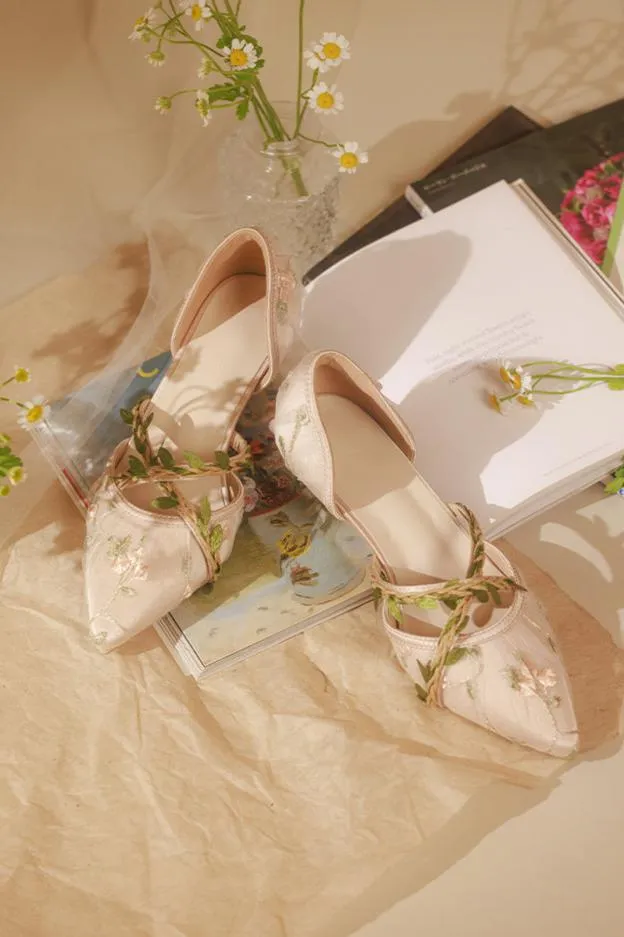 Deena Floral Heels