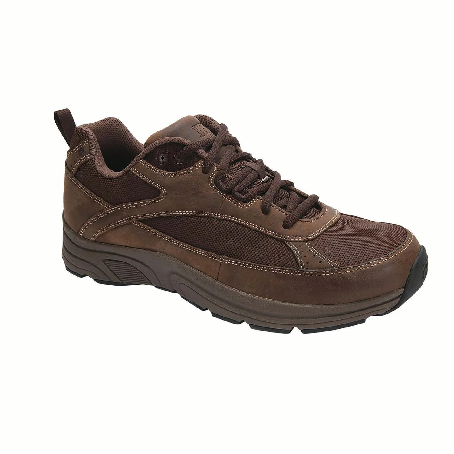 Drew Men's Athletic Aaron Shoes Brown/Nylon Mesh